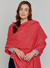 Travel Wrap Coral Rose