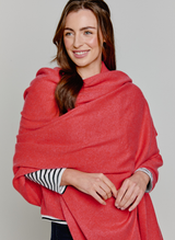 Travel Wrap Coral Rose
