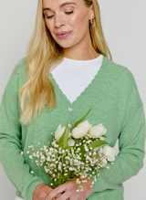Chelsea Cardigan Lily Green