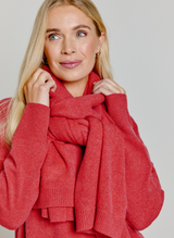 Classic Scarf Coral Rose