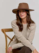 Cashmere Casual Sweatshirt - Chinchilla