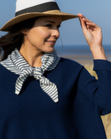 Abbie Rib Cashmere Jumper - Navy