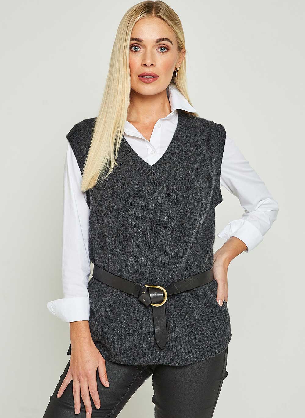 VMKASI Top - Cashmere Blue