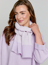 Textured Scarf Lavender Fog