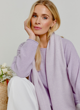 Textured Scarf Lavender Fog