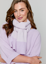 Textured Scarf Lavender Fog