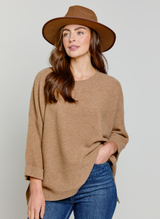 Abbie Rib Cashmere Jumper Praline