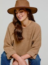Abbie Rib Cashmere Jumper Praline