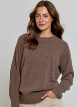 Cashmere Casual Sweatshirt - Cocoa