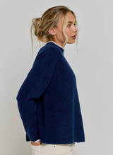Elodie Funnel Neck Cashmere Jumper