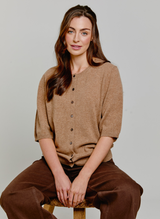 Cashmere Cardigan Praline