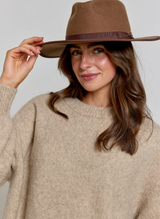 Darcy Yak & Alpaca Oversized Jumper - Chinchilla