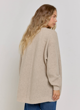 Cocoon Cashmere Cardigan - Chinchilla
