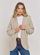 Cocoon Cashmere Cardigan - Chinchilla
