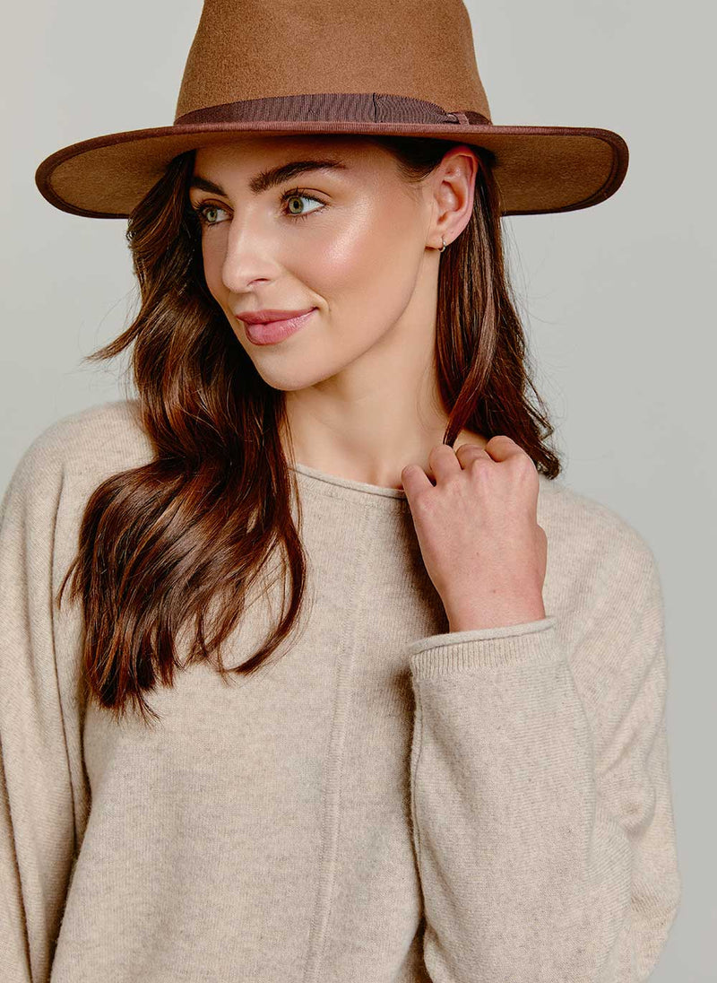 Luna Relaxed Cashmere Jumper - Chinchilla & Cashmere & Cotton