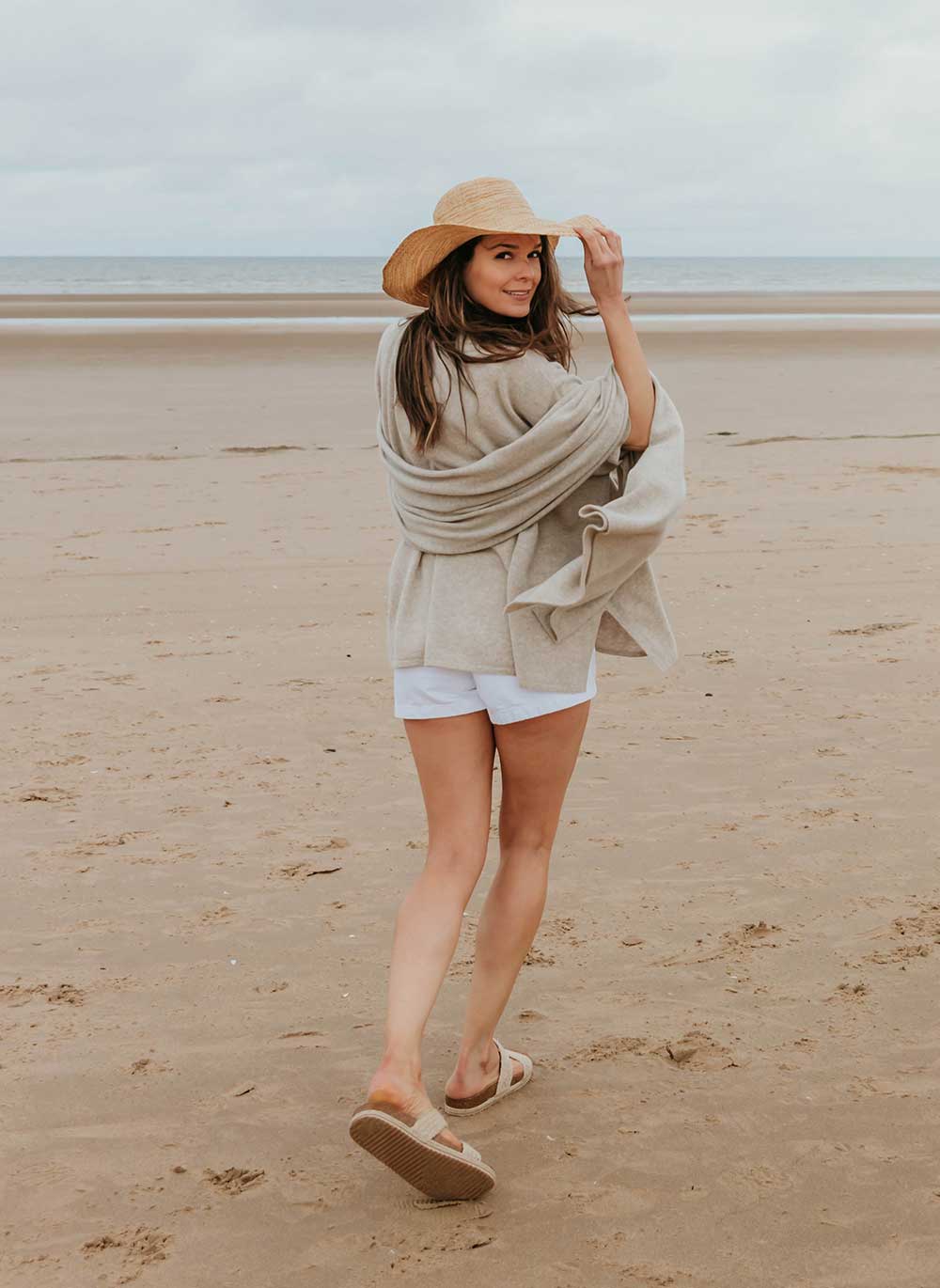 Cashmere Kimono Jumper | Knitwear & Cashmere & Cotton